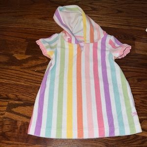 Ruffle butts swim cover up 3-6 months